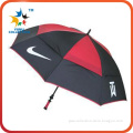 best cheap and new design custom print golf windproof double layer advertising umbrella